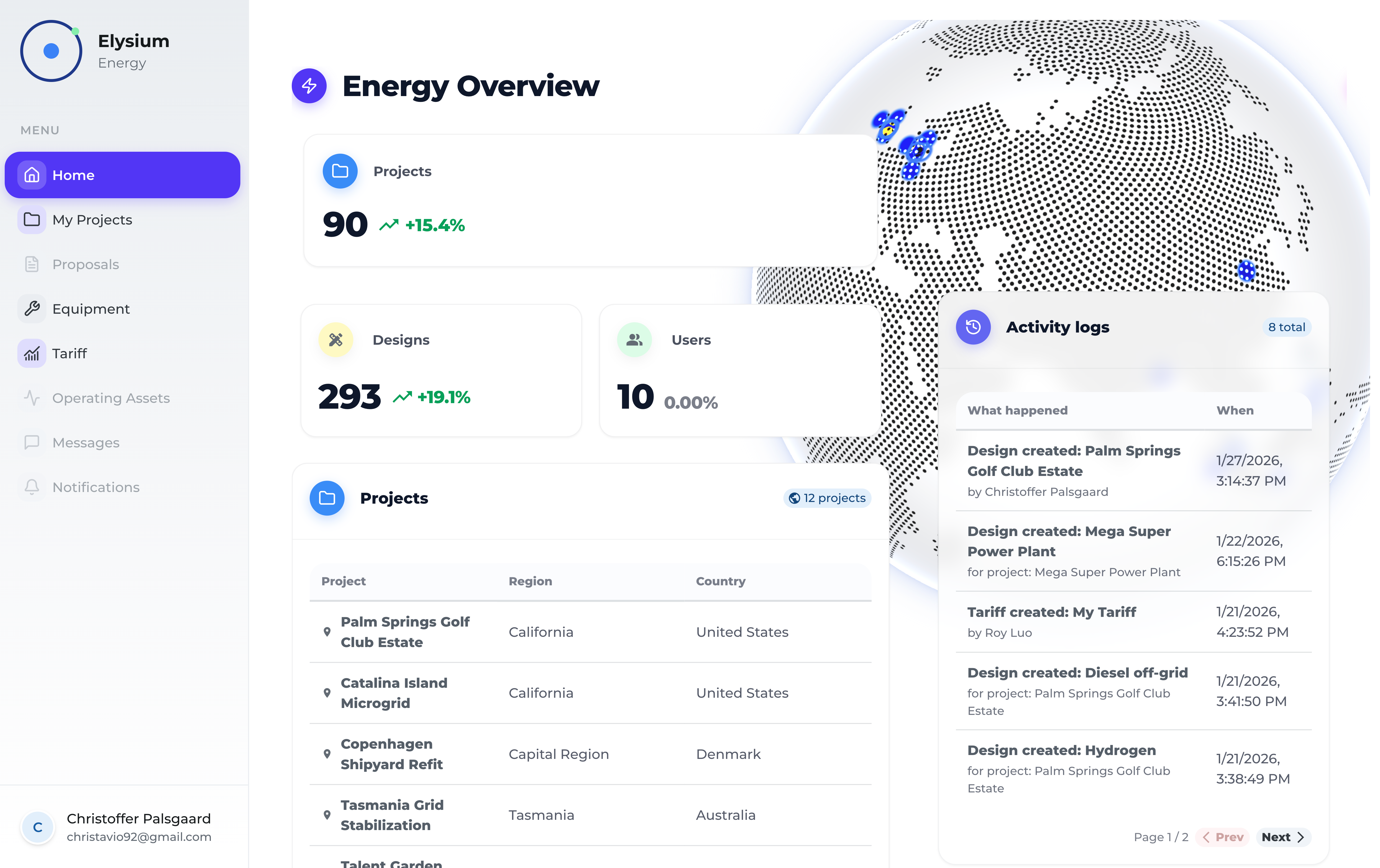 Elysium Energy Platform